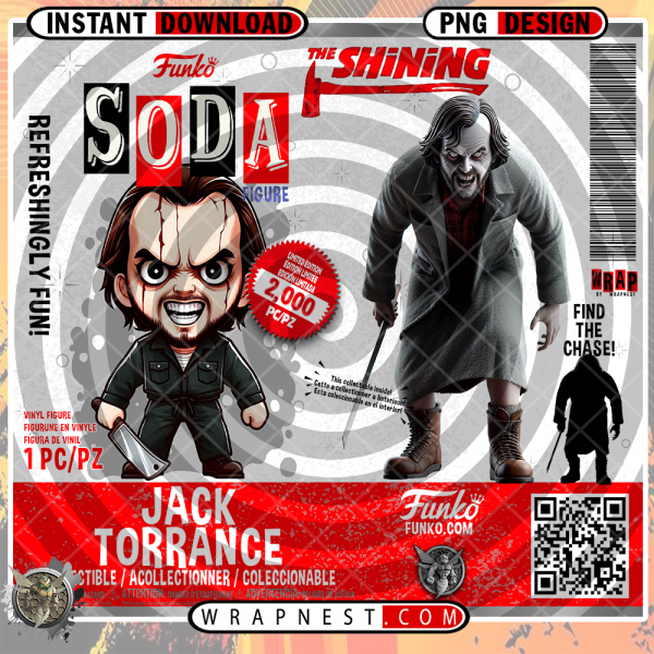 JACK TORRANCE FUNKO SODA WRAP