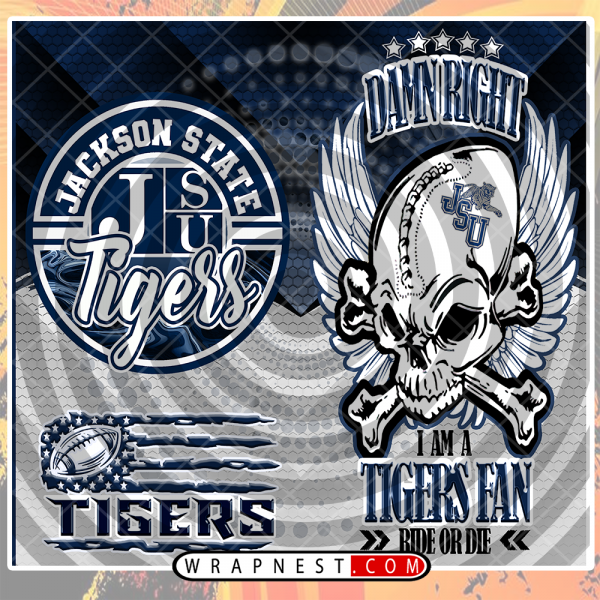 JACKSON STATE SKULL WRAP