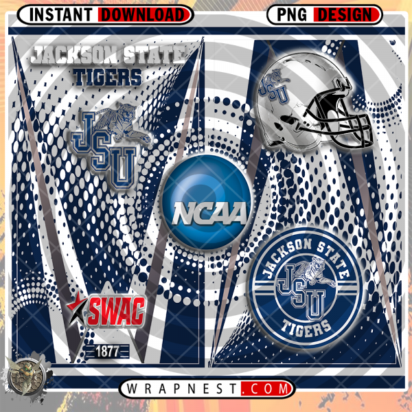 JACKSON STATE TEAM LOGO WRAP