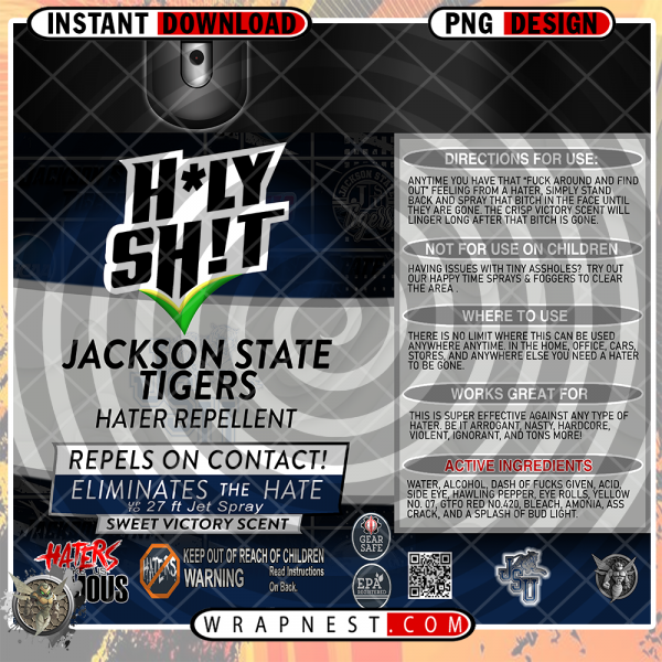 JACKSON STATE HOLY SH*T WRAP
