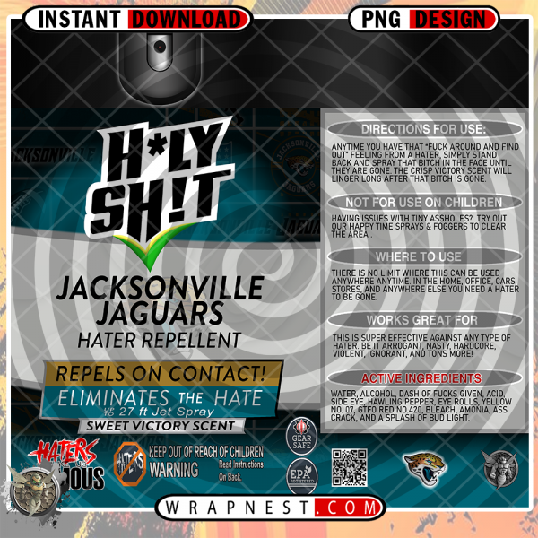 JAGUARS HOLY SHIT WRAP