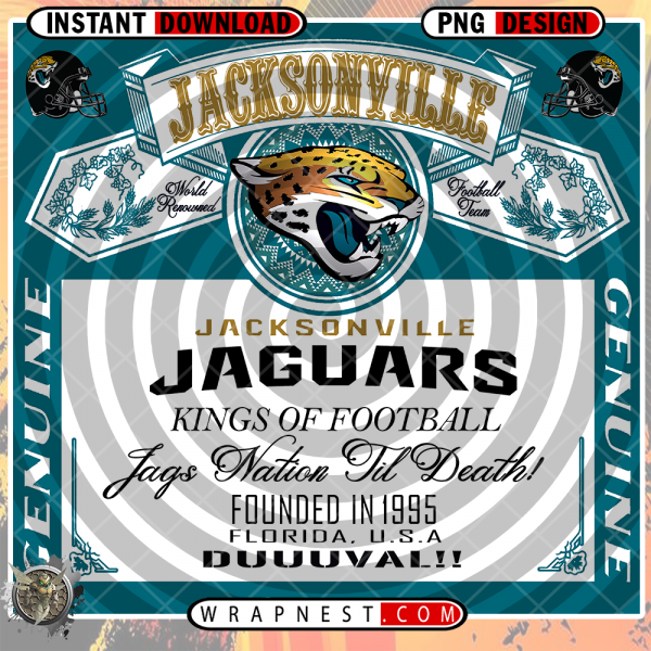 JACKSONVILLE JAGUARS BUD WRAP v1