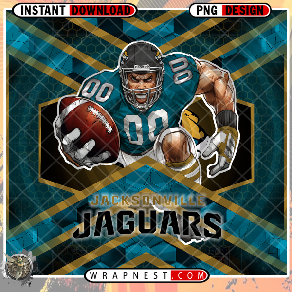 JAGUARS HONEYCOMB WRAP