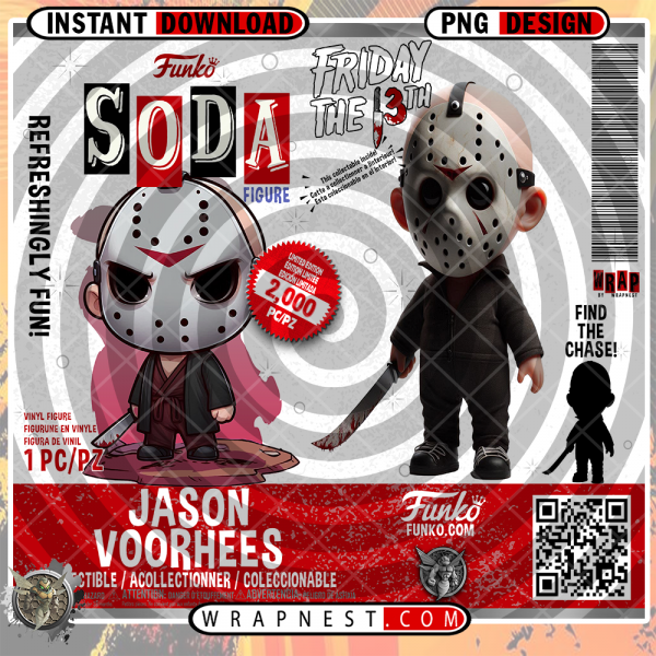 JASON VOORHEES FUNKO SODA WRAP