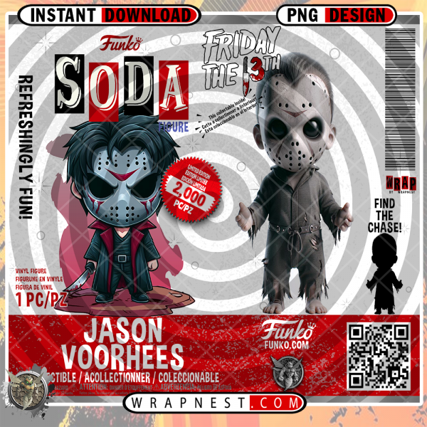 JASON VOORHEES FUNKO SODA WRAP