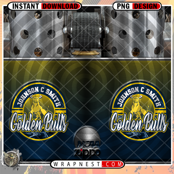 JOHNSON C SMITH TEAM FAN SODA WRAP