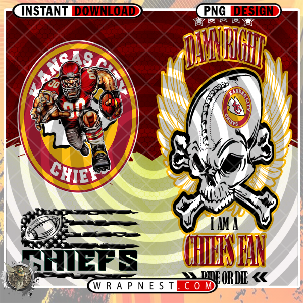 CHIEFS SKULL WRAP