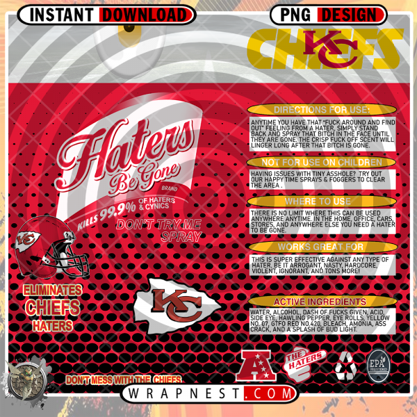 CHIEFS HATERS BE GONE WRAP