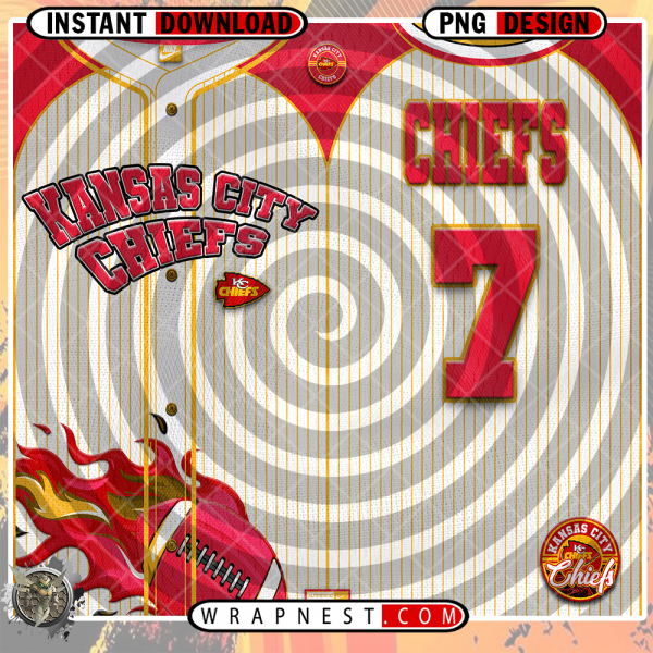 CHIEFS TEAM BUTTON-UP WRAP
