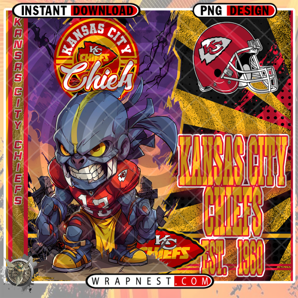 CHIEFS MONSTER MASCOT