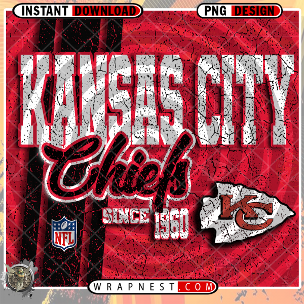 CHIEFS GRUNGE v2 WRAP