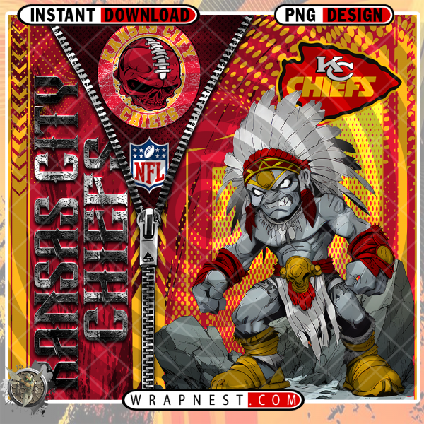 CHIEFS ZIPPER MASCOT