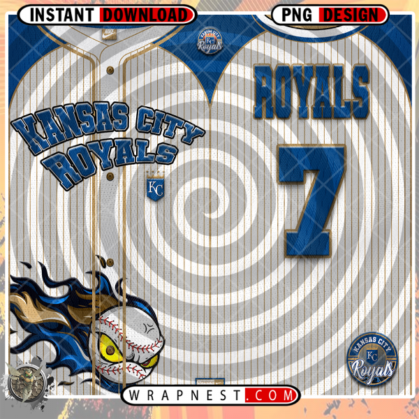 ROYALS TEAM BUTTON-UP WRAP
