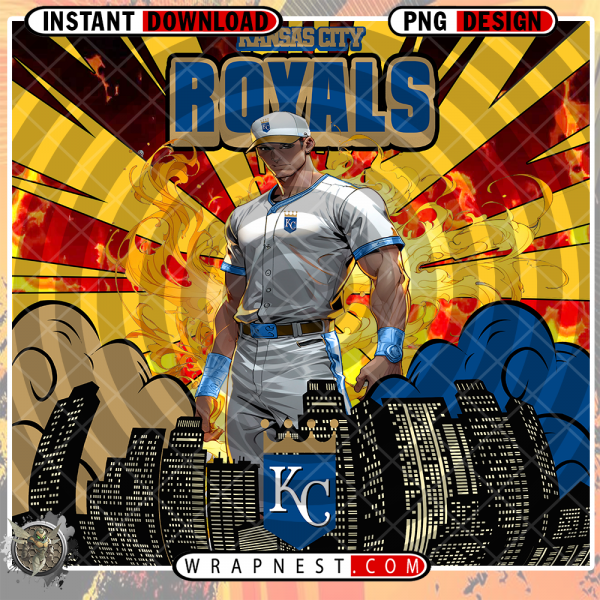 ROYALS COMIC BOOK STYLE WRAP