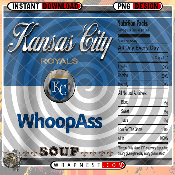 ROYALS WHOOPASS WRAP