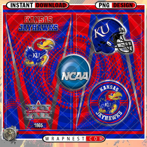 KANSAS TEAM LOGO WRAP