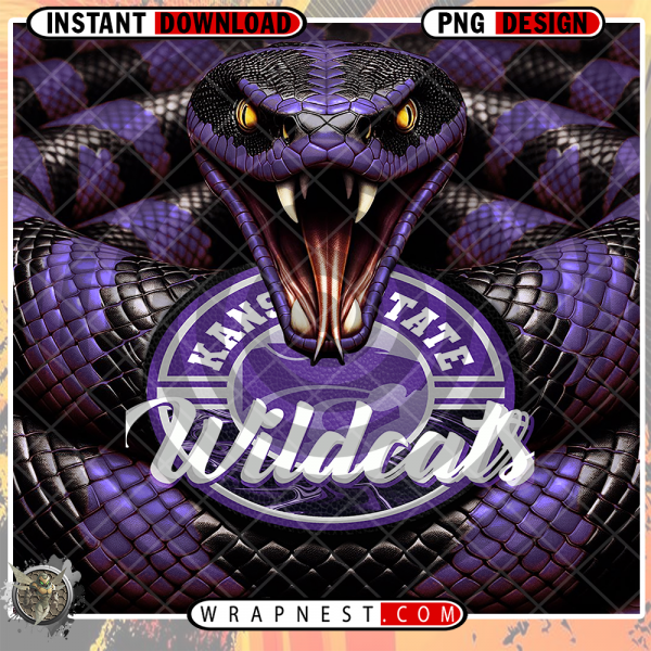 KANSAS STATE SNAKE WRAP