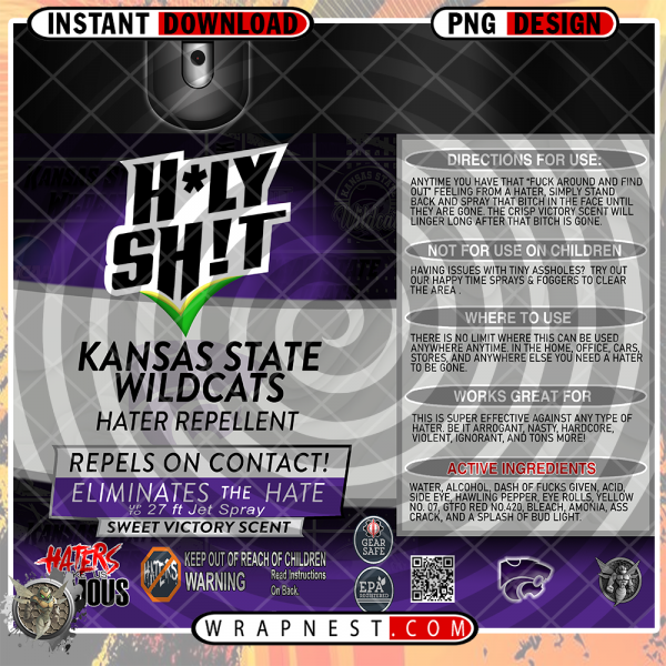 KANSAS STATE HOLY SH*T WRAP