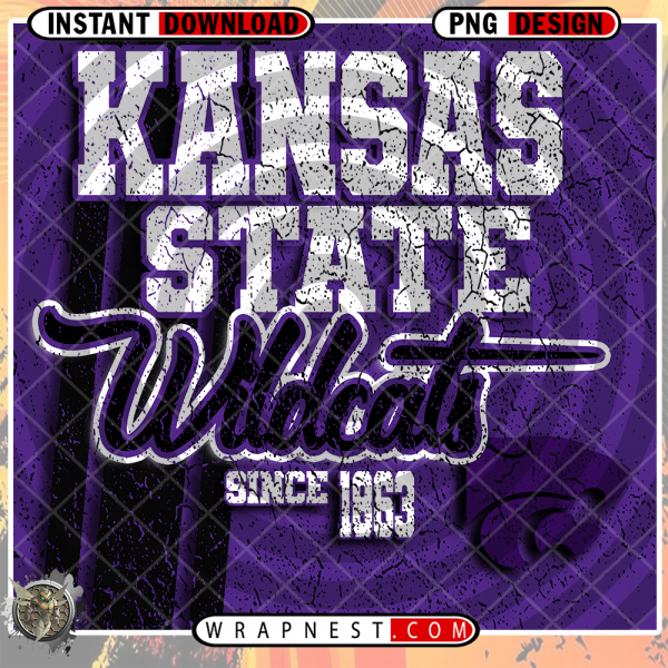 KANSAS STATE GRUNGE v2
