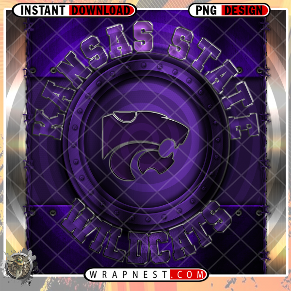 KANSAS STATE METAL WRAP