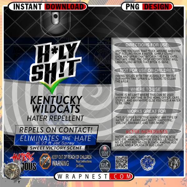 KENTUCKY HOLY SH*T WRAP