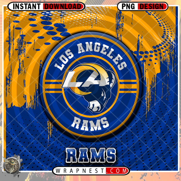 RAMS DOT LOGO WRAP
