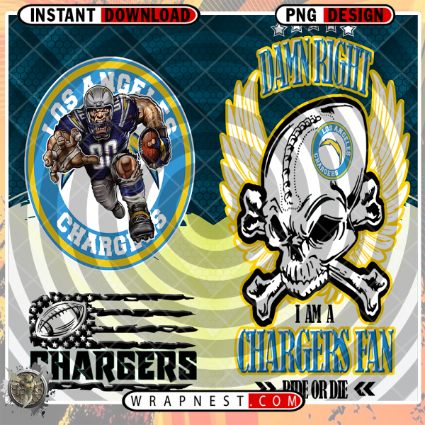 CHARGERS SKULL WRAP
