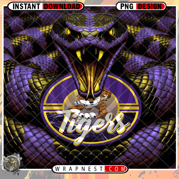 LSU SNAKE WRAP