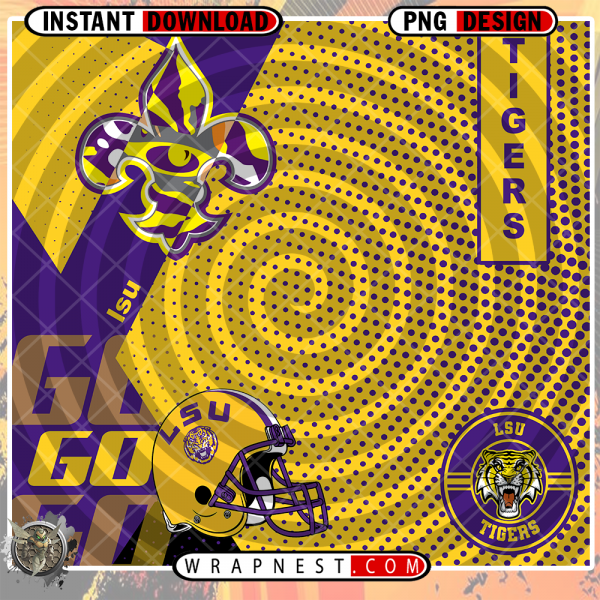 LSU GO WRAP