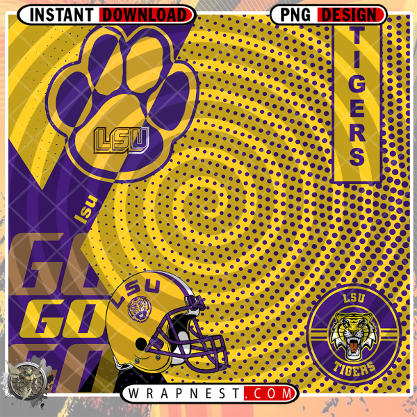 LSU GO WRAP