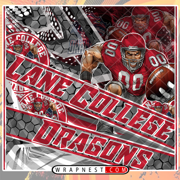 LANE COLLEGE FATHEAD v2 WRAP