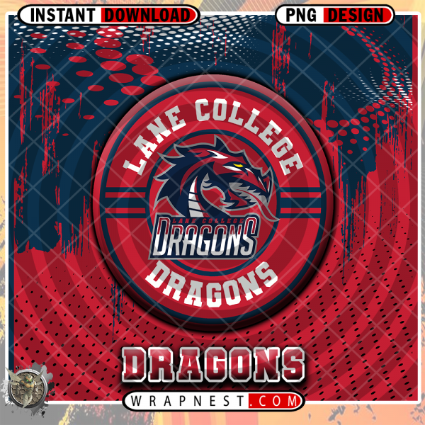 LANE COLLEGE DOT LOGO WRAP