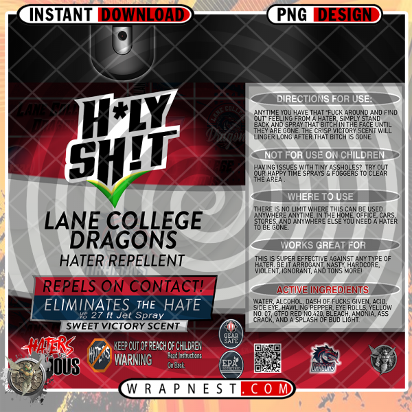 LANE COLLEGE HOLY SH*T WRAP