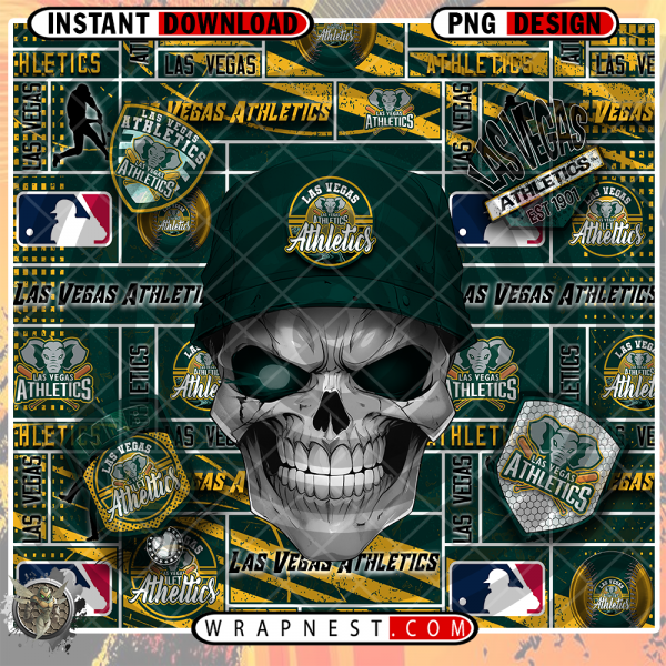 ATHLETICS SKULL WRAP