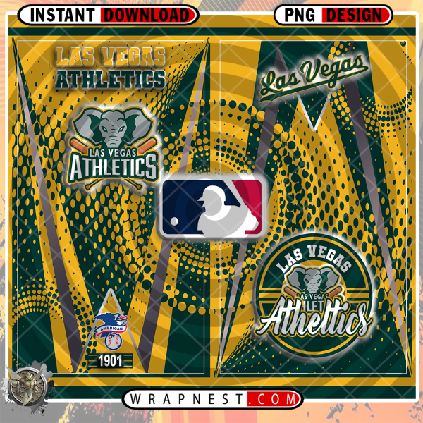 ATHLETICS TEAM LOGO WRAP