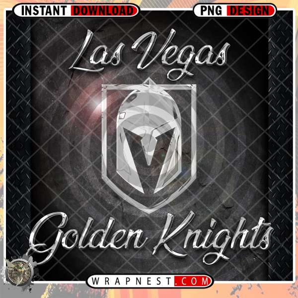 GOLDEN KNIGHTS CHROME WRAP