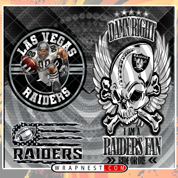 RAIDERS SKULL WRAP