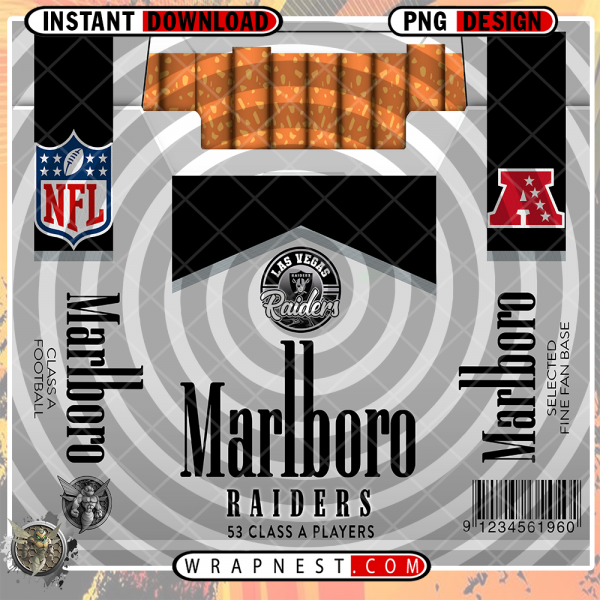 RAIDERS MARLBORO WRAP