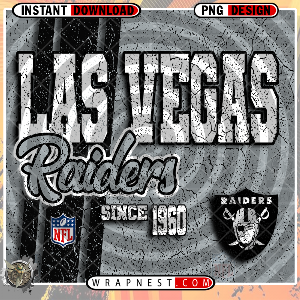 RAIDERS GRUNGE v2 WRAP