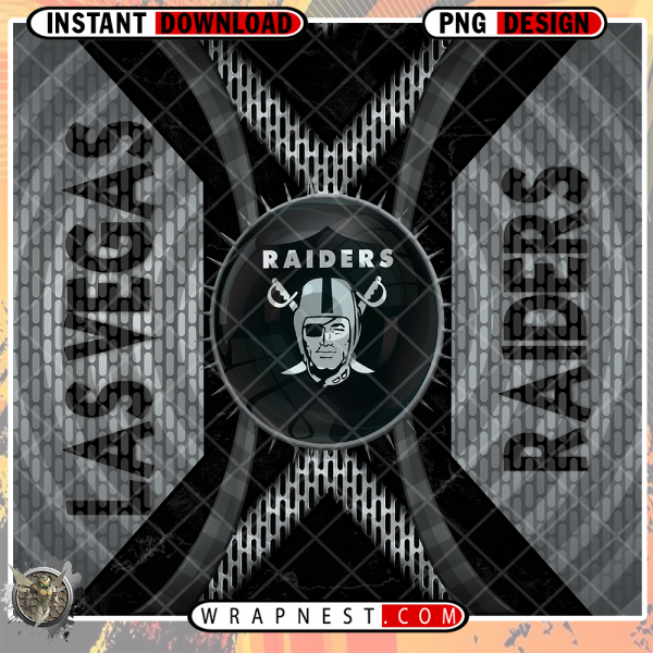 RAIDERS METAL GRATING WRAP