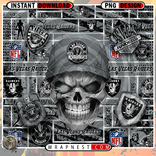 RAIDERS SKULL WRAP