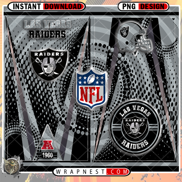 RAIDERS TEAM LOGO WRAP
