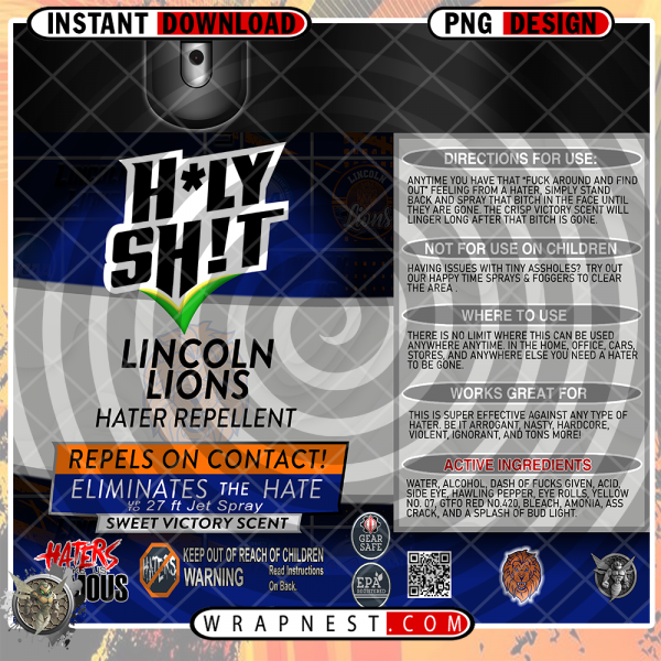 LINCOLN HOLY SH*T WRAP