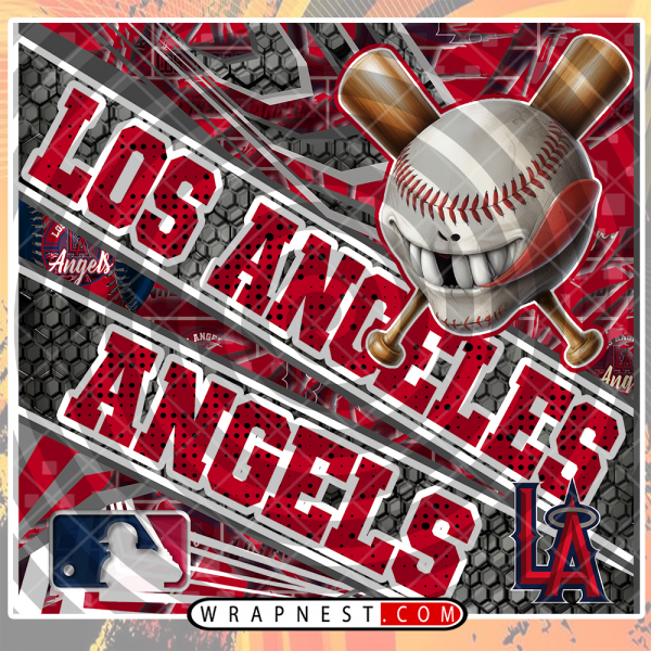 ANGELS ANGRY BASEBALL WRAP