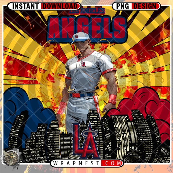 ANGELS COMIC BOOK STYLE WRAP