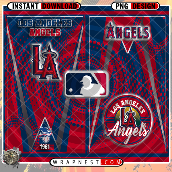 ANGELS TEAM LOGO WRAP