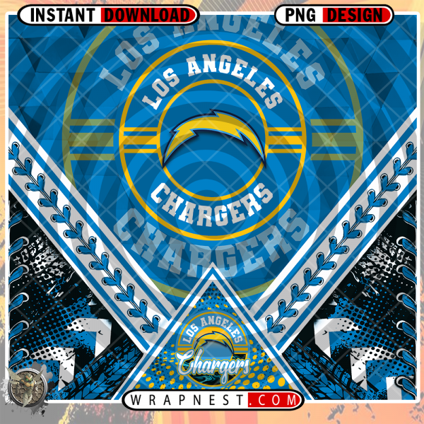 CHARGERS DIAMOND V1 WRAP