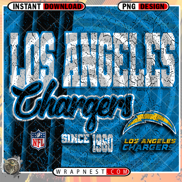 CHARGERS GRUNGE v2 WRAP