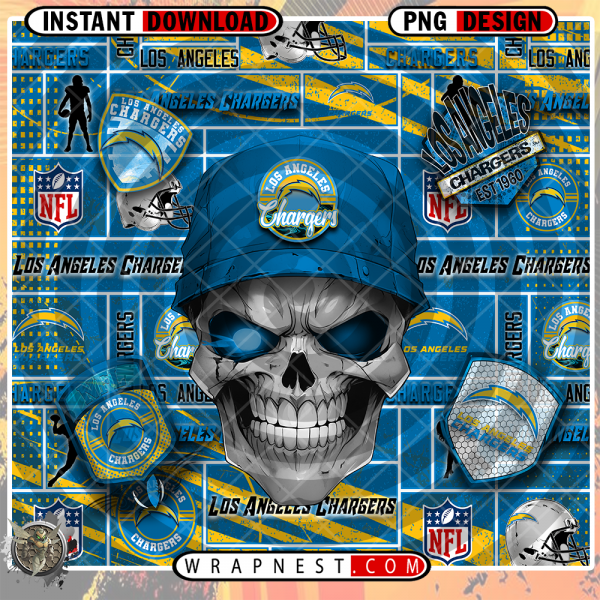 CHARGERS SKULL WRAP