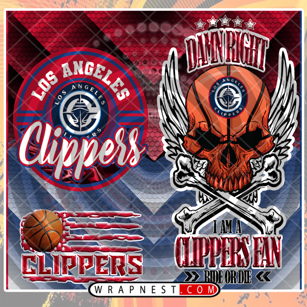 CLIPPERS SKULL WRAP